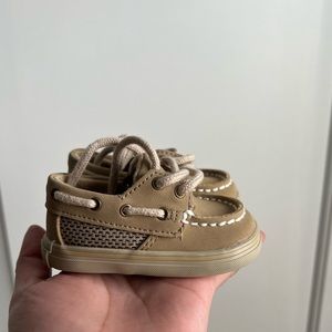 Sperry baby boat shoes Size 1 (0-3 months)